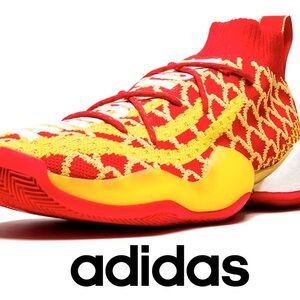 Adidas x Pharrell Williams size 9.5. Crazy BYW Chinese New Year. EE8688 CNY red